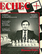 Echec Magazine Article April 1986